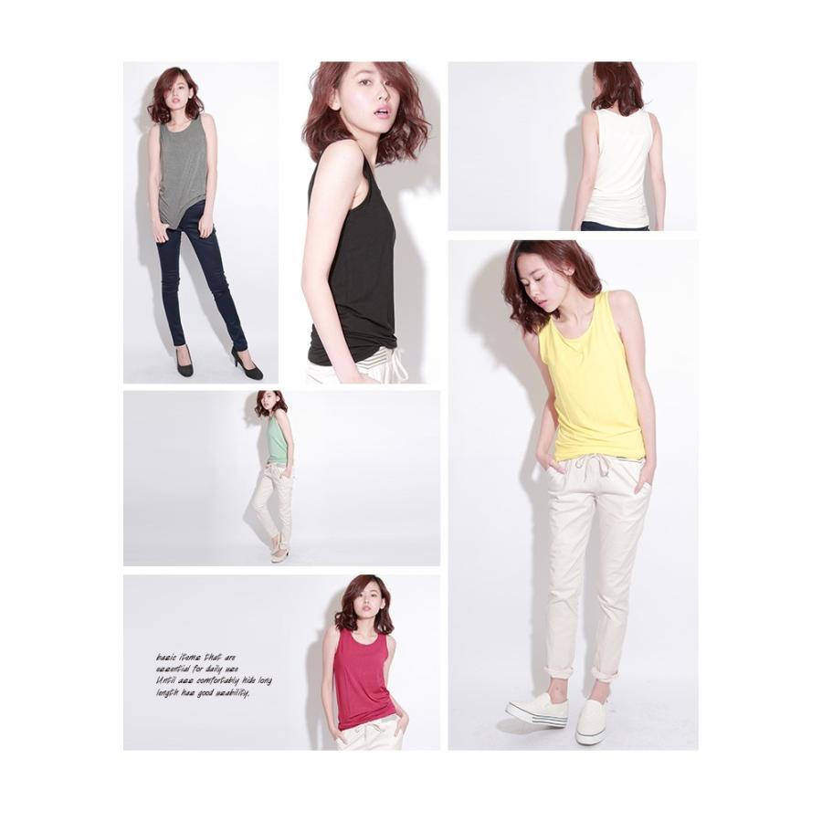 トップス 無地 タンクトップ ベーシックロングタンクトップ |  | 04