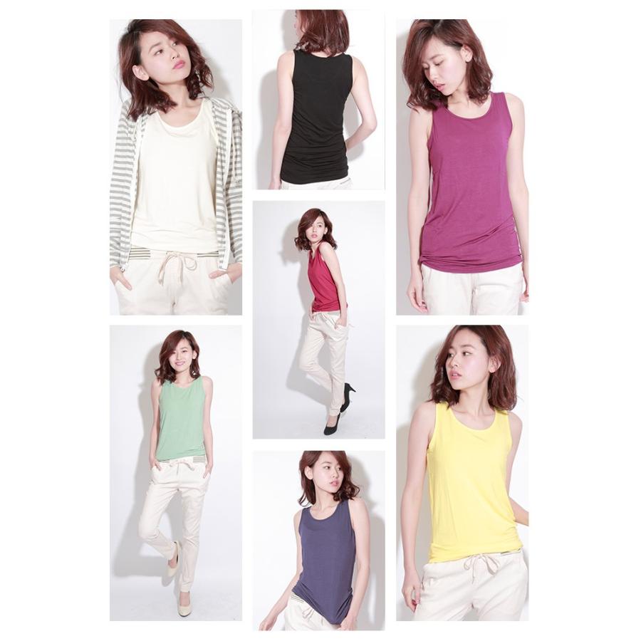 トップス 無地 タンクトップ ベーシックロングタンクトップ |  | 05