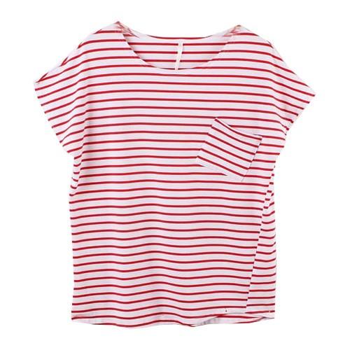 トップス Tシャツ ドルマンスリーブ ボーダー ボーダードルマンスリーブトップ |  | 02