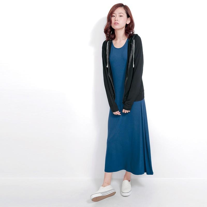 ワンピース マキシワンピ タンクワンピ 無地 クルーネックタンクワンピース |  | 01