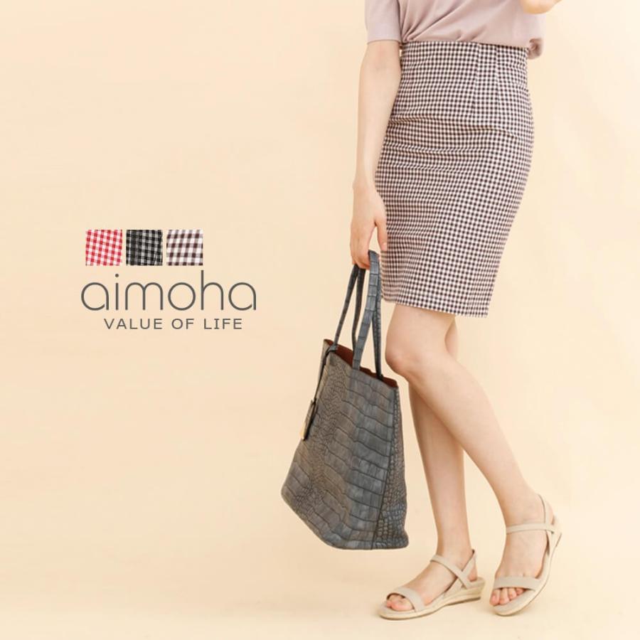 スカート タイトスカート チェック ギンガムチェックタイトスカート | 