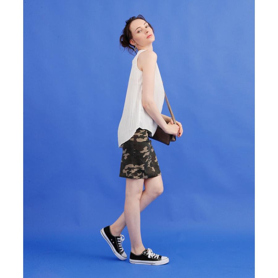 カモフラージュストレッチユーズドライクタイトスカート 迷彩 ユーズド カモフラージュ ボトム ボトムス |  | 01