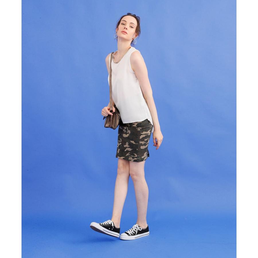 カモフラージュストレッチユーズドライクタイトスカート 迷彩 ユーズド カモフラージュ ボトム ボトムス |  | 02