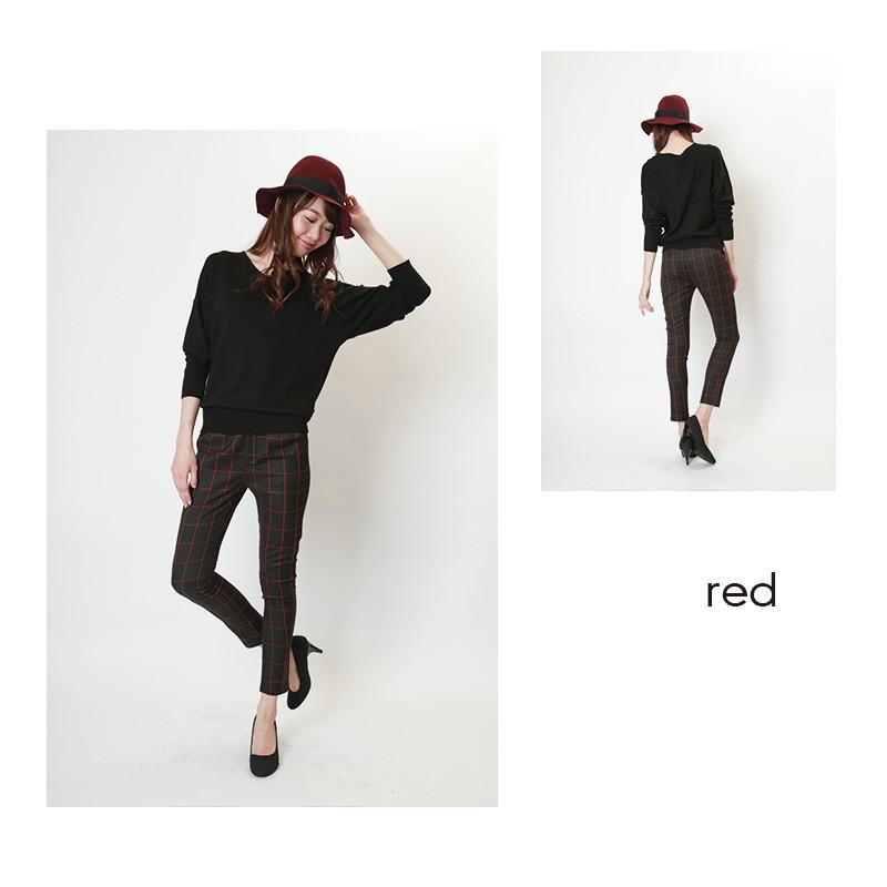 パンツ テーパードパンツ チェック チェック柄テーパードパンツ |  | 02