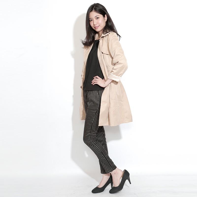 テーパードパンツ レディース  パンツ ロングパンツ ストライプテーパードパンツ |  | 04