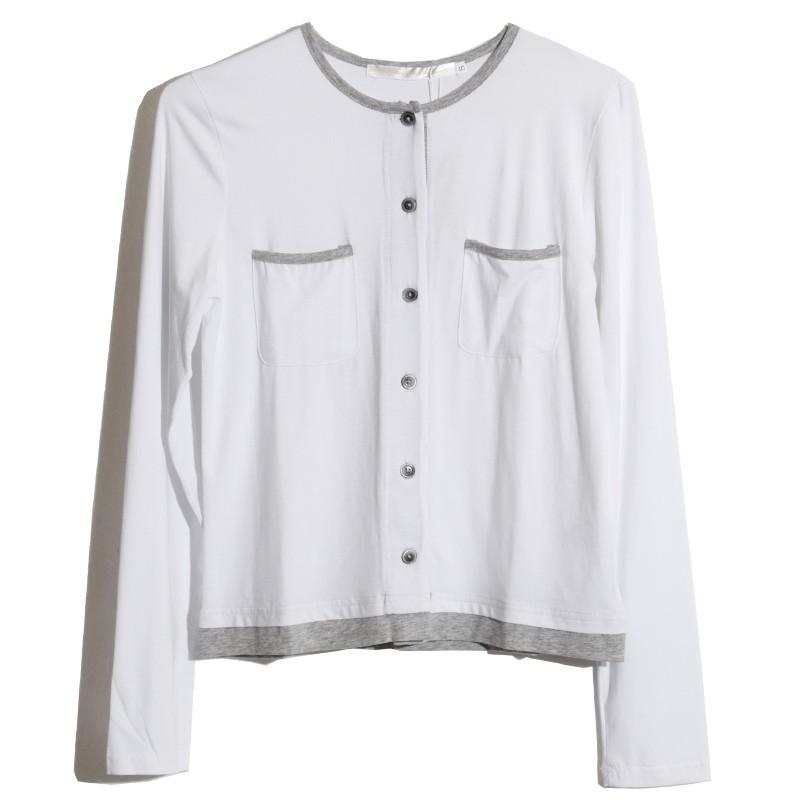 カーディガン カットカーディガン バイカラー カーディガン レディース |  | 03