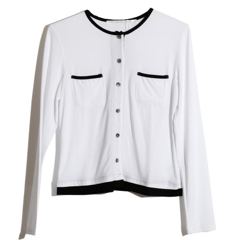 カーディガン カットカーディガン バイカラー カーディガン レディース |  | 04