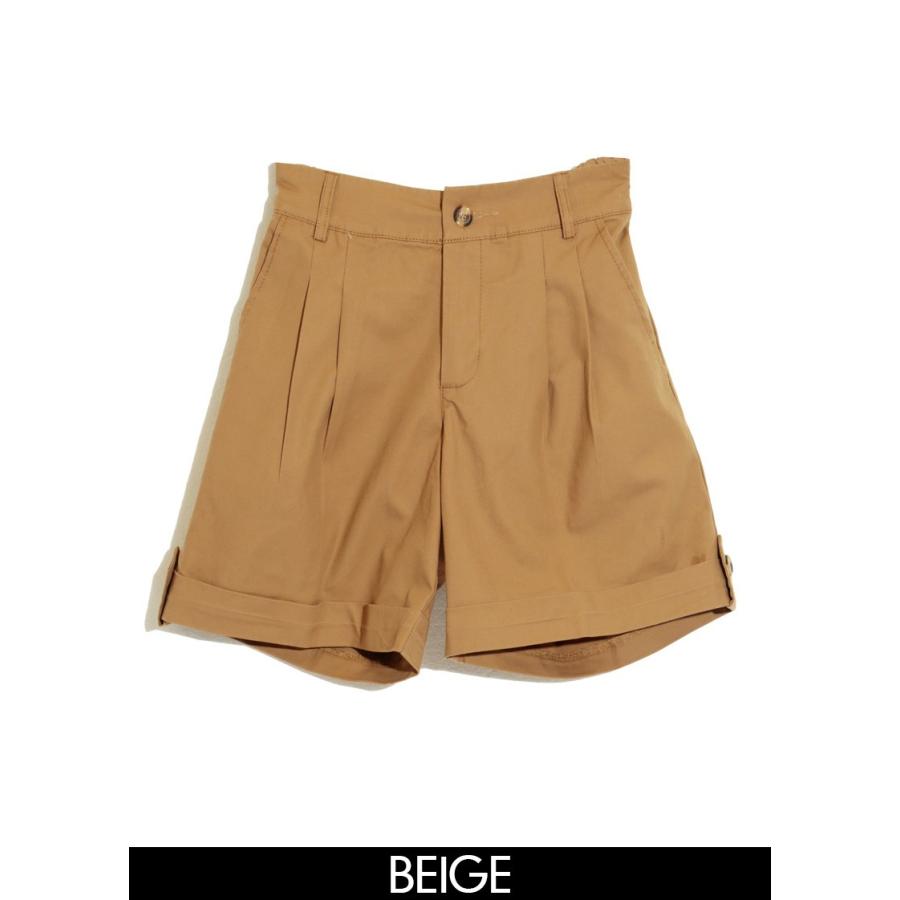 パンツ ショートパンツ コットンタックワイドショートパンツ |  | 01