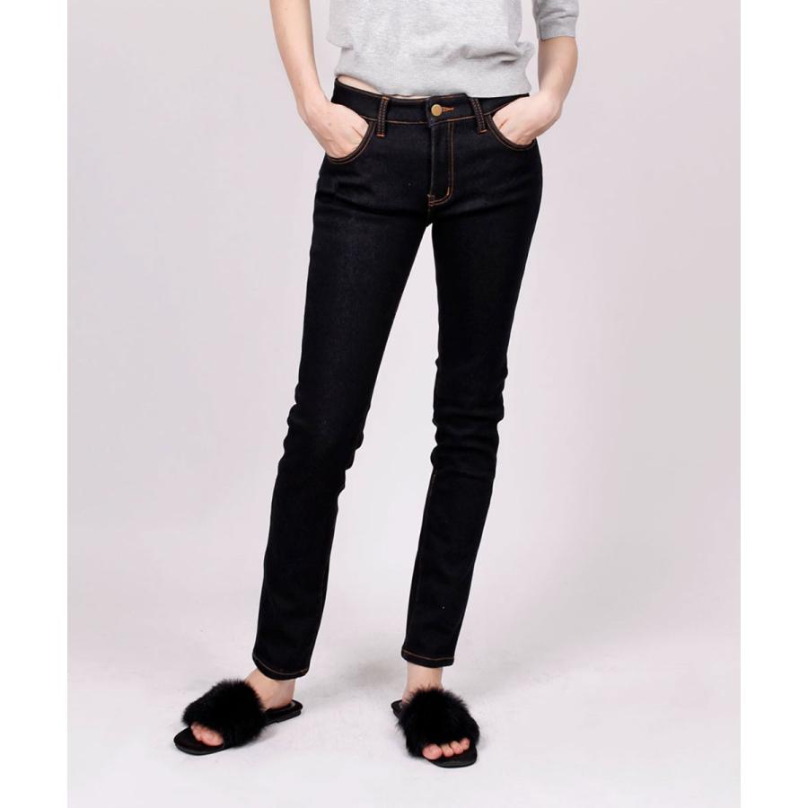 裏起毛パンツ デニム レディース 裏フリース ストレッチ 暖か あったか 裏フリース デニムパンツ 防寒リースヒートデニム |  | 07