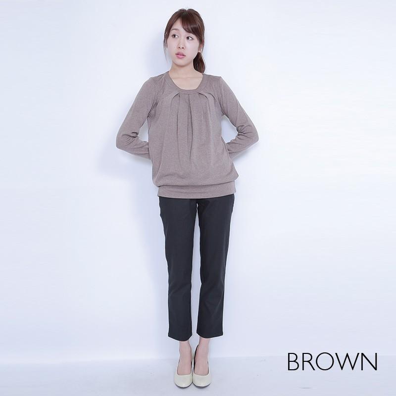 トップス チュニック フロントタックロングスリーブチュニック |  | 04