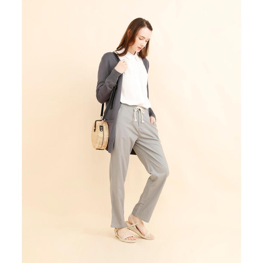 【秋の必需品】ブラウス シャツ とろみ ドレープ ジョーゼットドレープシャツ |  | 09