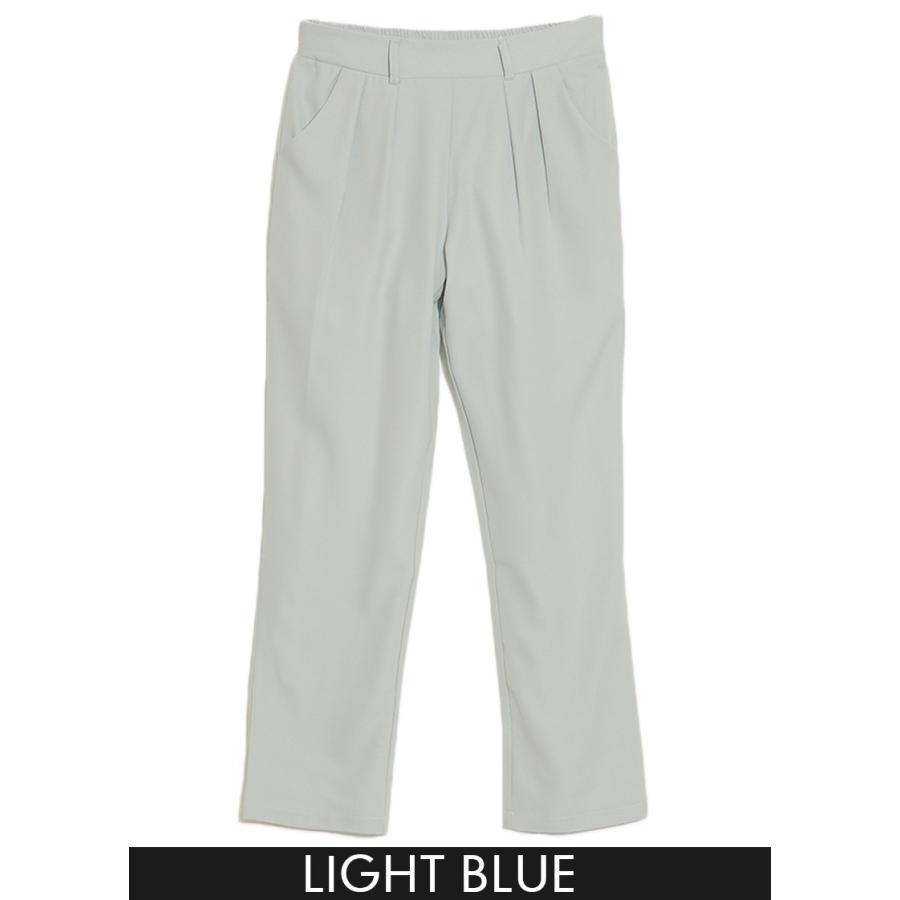 パンツ テーパードパンツ オフィス ジョーゼットタックパンツ |  | 02