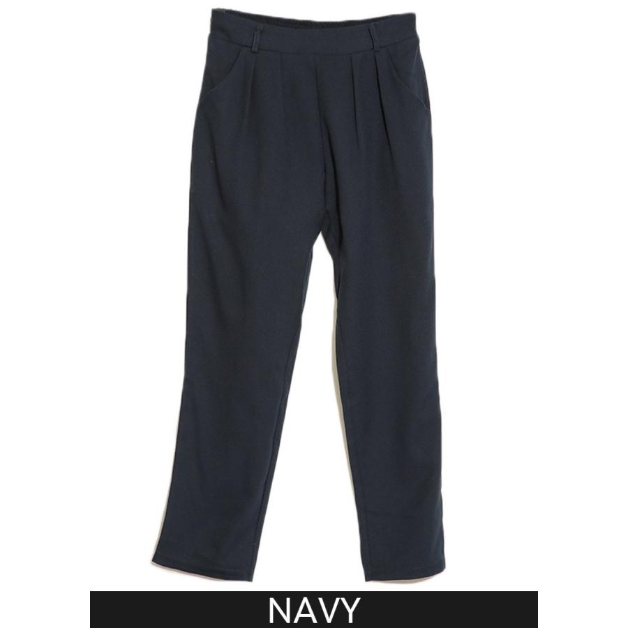 パンツ テーパードパンツ オフィス ジョーゼットタックパンツ |  | 03
