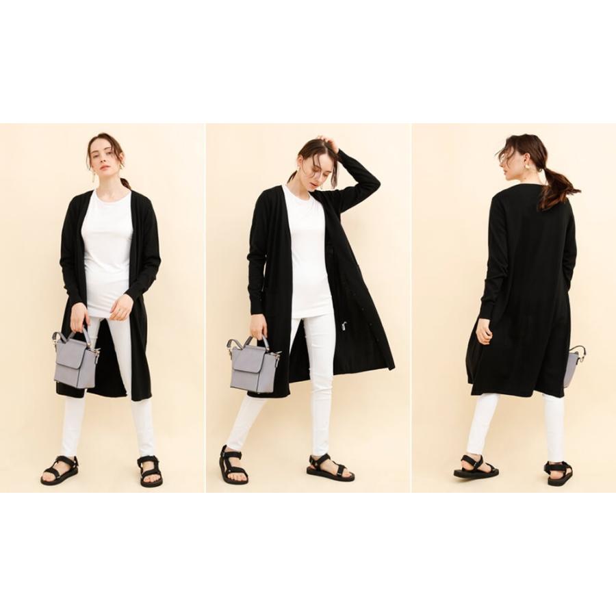 Vネックロングカーディガン 日焼け防止 UVCUT ロングカーディガン カーディガン レディース |  | 13