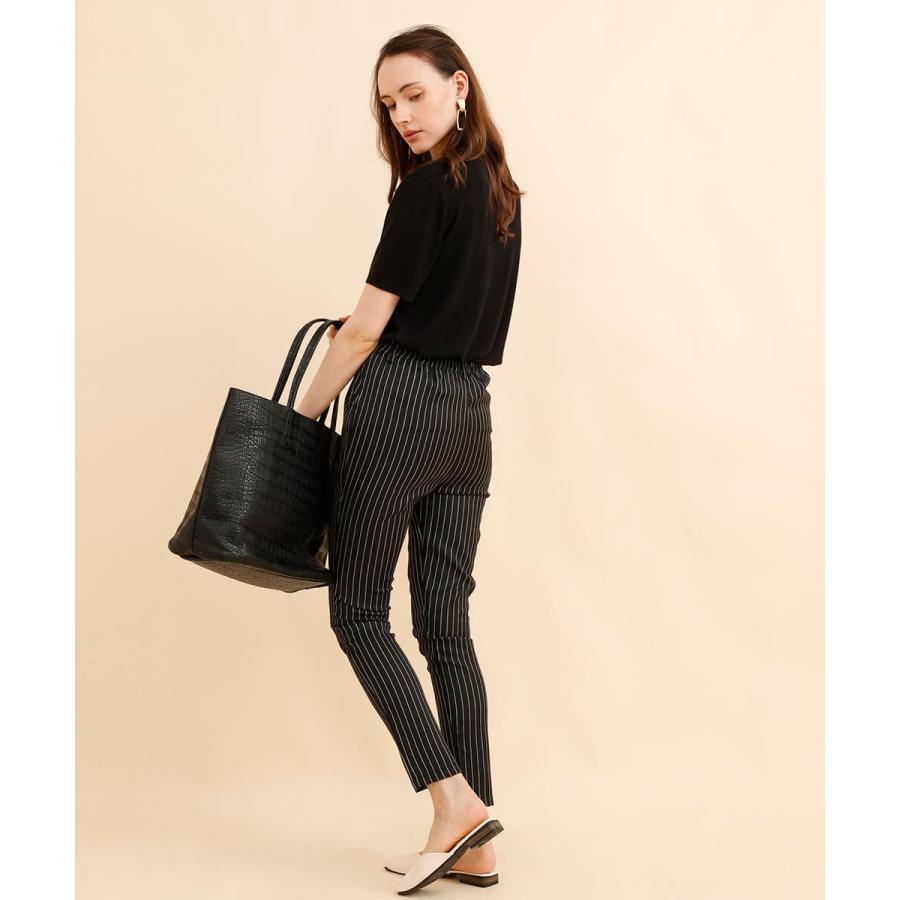 ハイネック半袖ニット レディース ニット 半袖 ハイネック 春夏ニット |  | 01