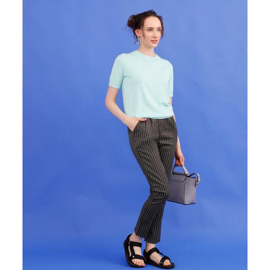 ハイネック半袖ニット レディース ニット 半袖 ハイネック 春夏ニット |  | 10