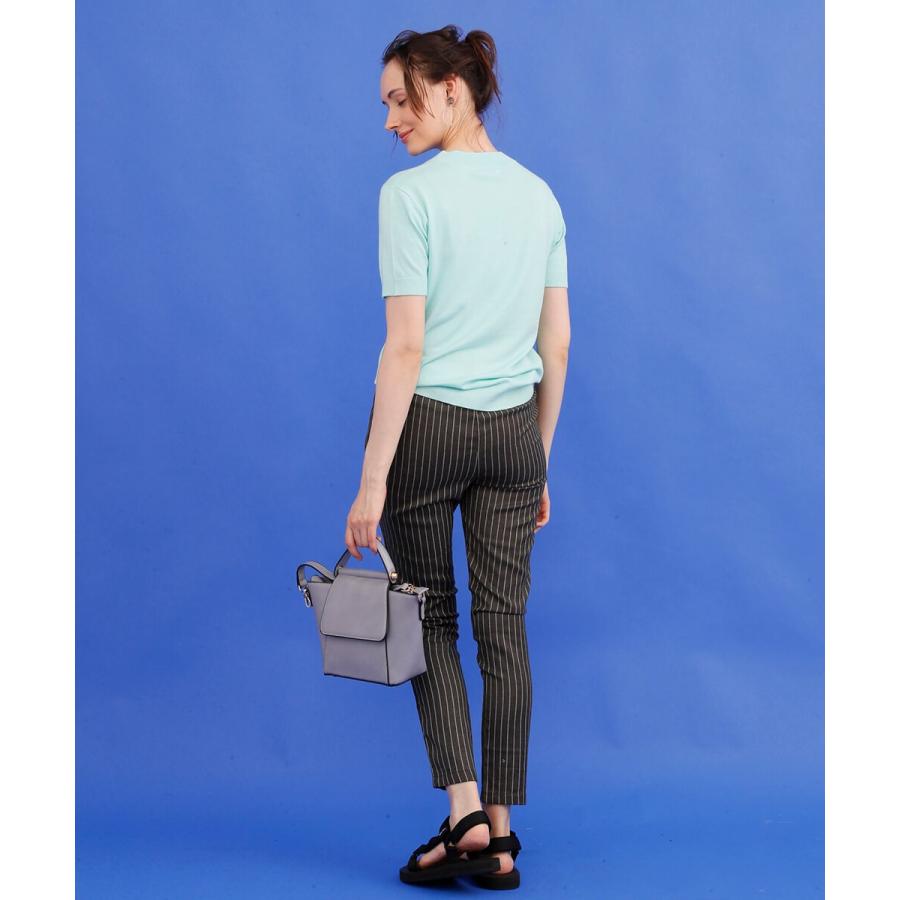 ハイネック半袖ニット レディース ニット 半袖 ハイネック 春夏ニット |  | 11