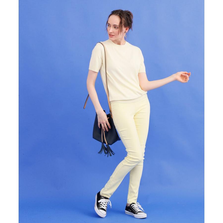 ハイネック半袖ニット レディース ニット 半袖 ハイネック 春夏ニット |  | 08