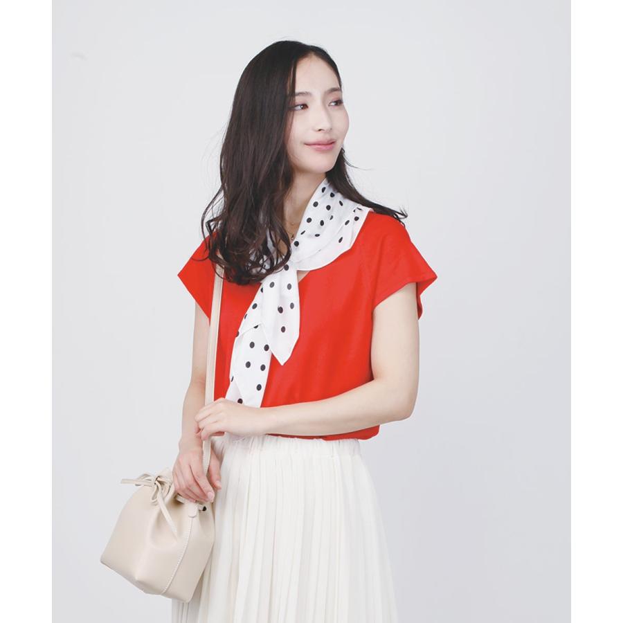 ライトニット 半袖 ニット サマーニット フレンチ フレンチスリーブ ベーシックトップス ニットトップ レディース 春 夏 秋 |  | 02