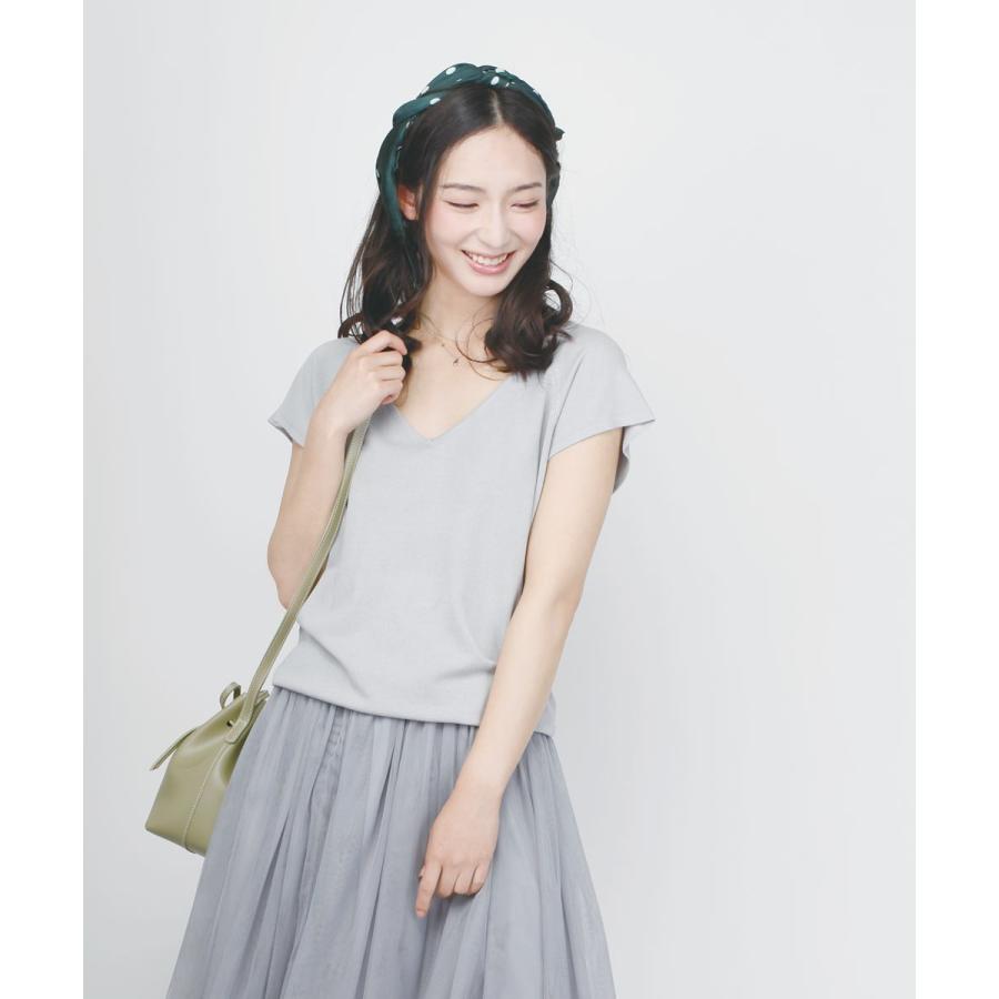 ライトニット 半袖 ニット サマーニット フレンチ フレンチスリーブ ベーシックトップス ニットトップ レディース 春 夏 秋 |  | 06