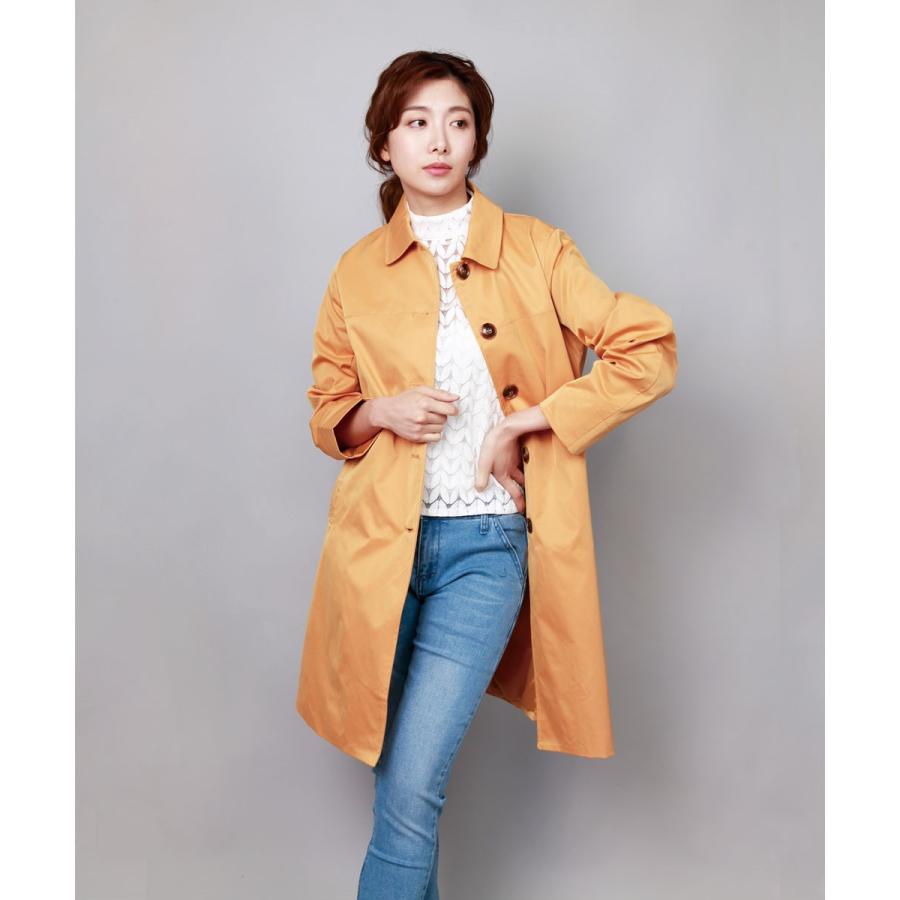 ステンカラーコート スプリングコート ジャケット ロングコート アウター トレンチ トレンチコート ステンカラー 大きいサイズ ステンカラーコート |  | 07