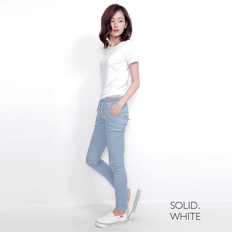 Tシャツ ベーシック 半袖 トップス 無地 ボーダー カットソー ティーシャツ トップス |  | 11