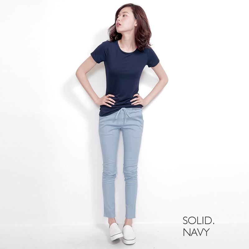 Tシャツ ベーシック 半袖 トップス 無地 ボーダー カットソー ティーシャツ トップス |  | 07