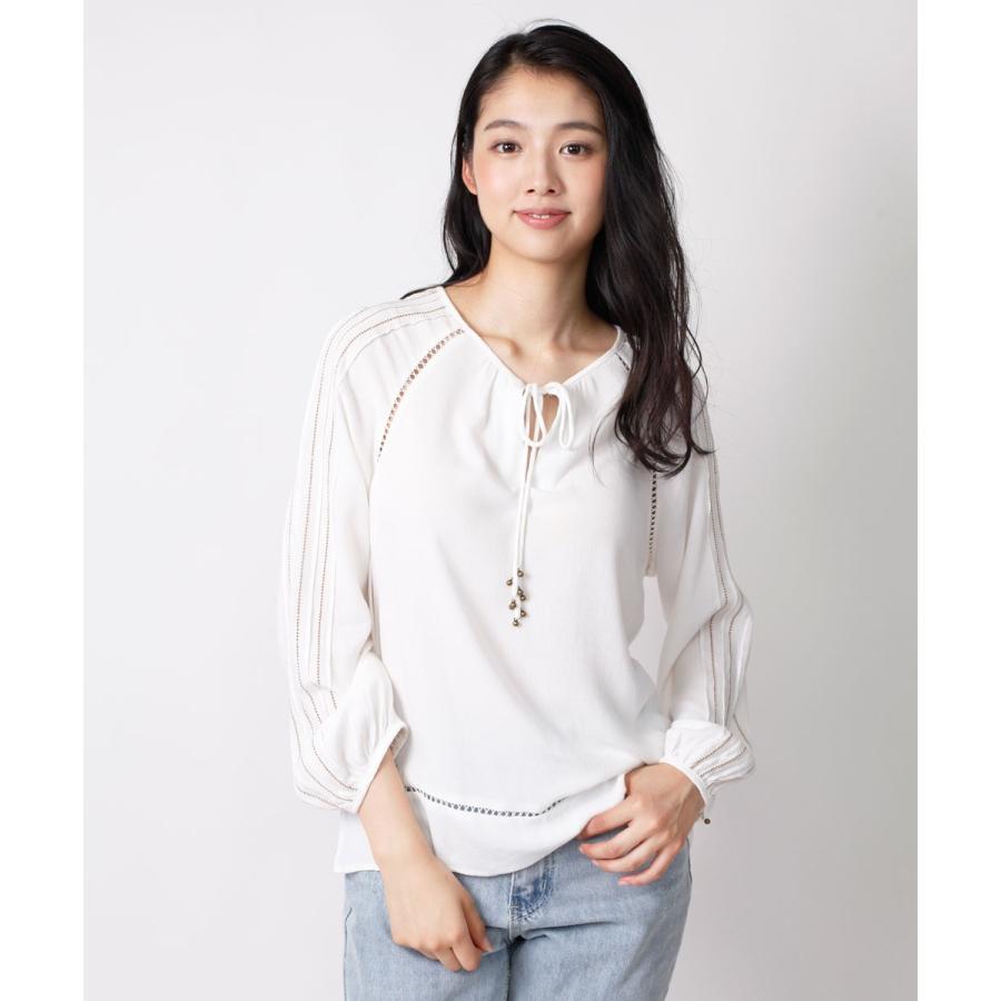 スモックブラウス シフォントップス カットソー レディース トップス | 