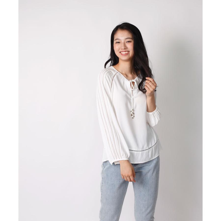 スモックブラウス シフォントップス カットソー レディース トップス |  | 01