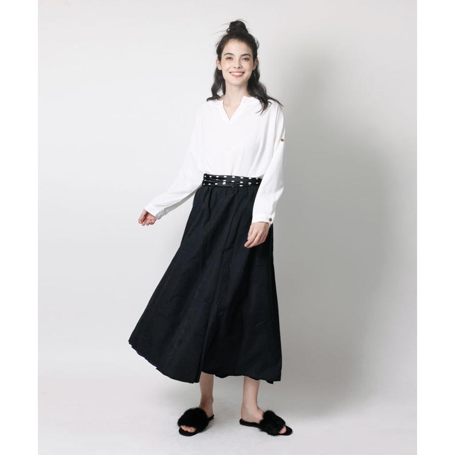 コーデュロイリバーシブルマキシスカート スカート 両面 シンプル　コーデュロイ ロングスカート レディース 秋冬 |  | 05