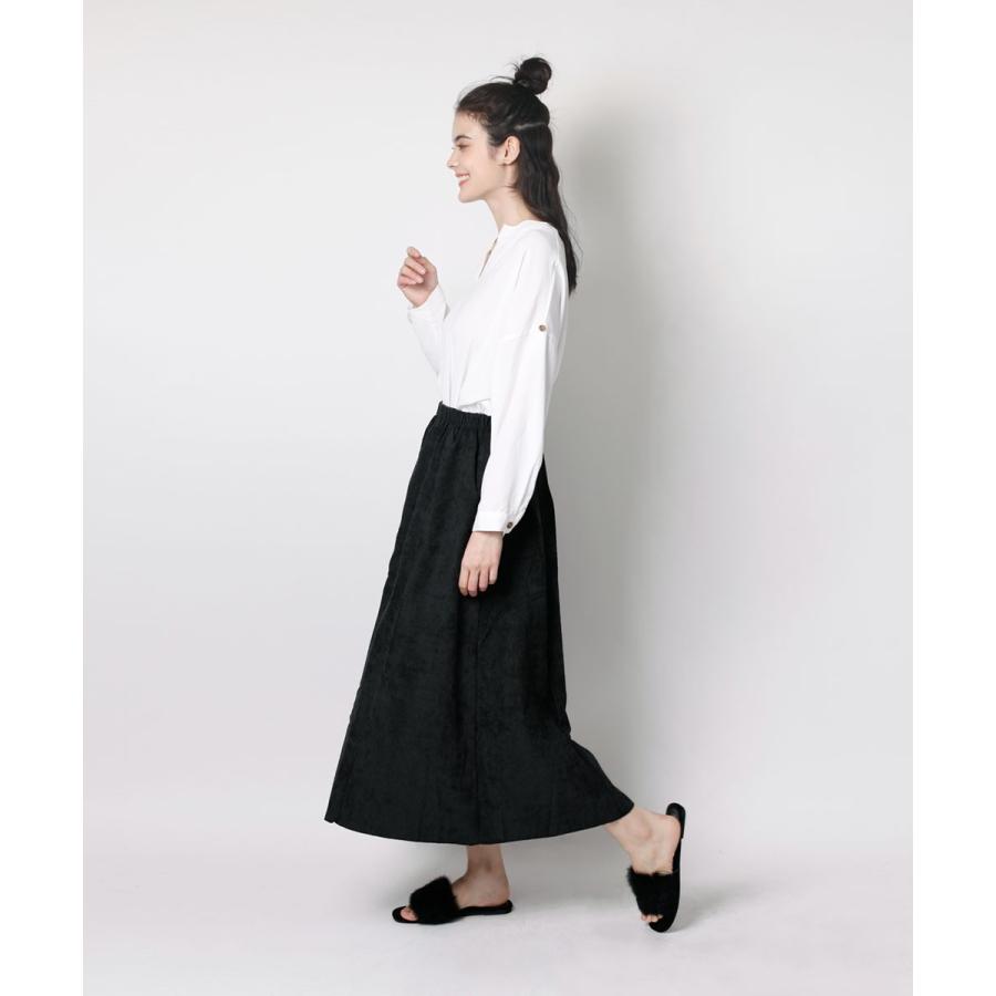 コーデュロイリバーシブルマキシスカート スカート 両面 シンプル　コーデュロイ ロングスカート レディース 秋冬 |  | 06