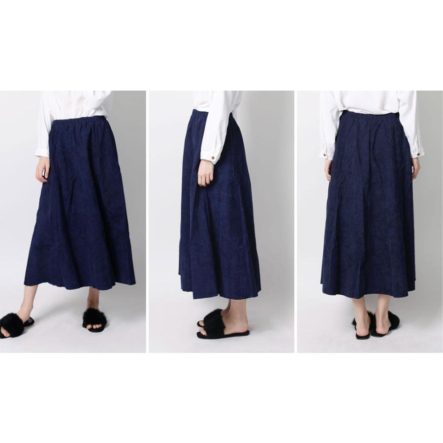 コーデュロイリバーシブルマキシスカート スカート 両面 シンプル　コーデュロイ ロングスカート レディース 秋冬 |  | 09