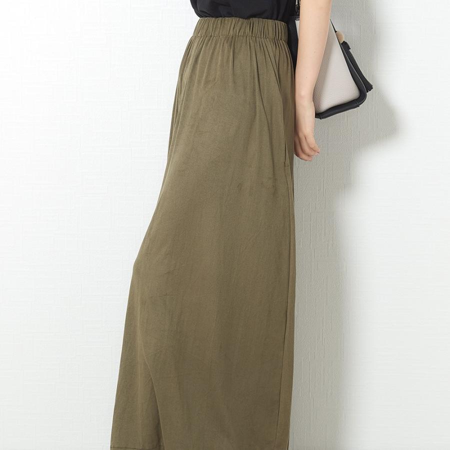 ベロアガウチョパンツ ガウチョ ワイドパンツ リラックス ボトムス レディース パンツ ベロア 起毛ゆったり |  | 02