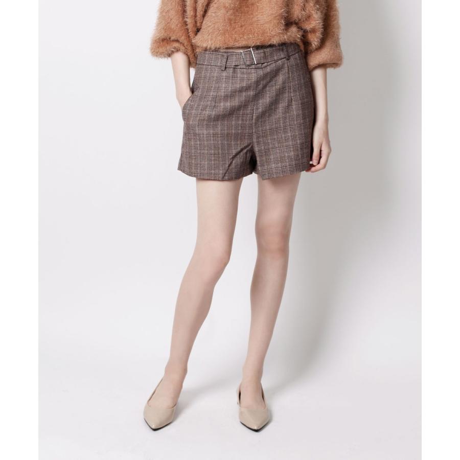 グレンチェックショートパンツ チェック パンツ ショートパンツ ショート グレンチェック 秋冬 |  | 03