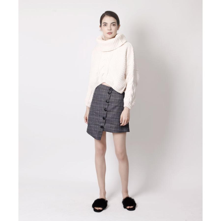 ミドル丈タイトスカート  タイト スカート ショートスカート ショート ミドル丈 秋冬 |  | 04