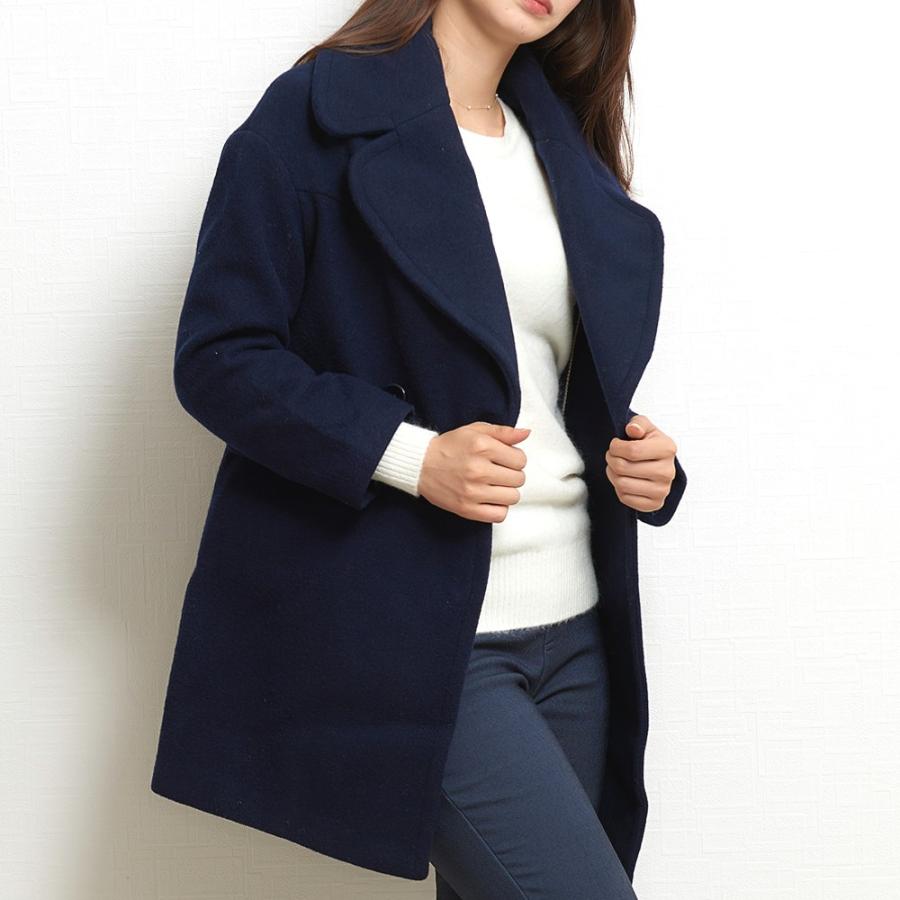 コート ビッグカラーコート レディース コート アウター ゆったり 定番ベーシック |  | 05