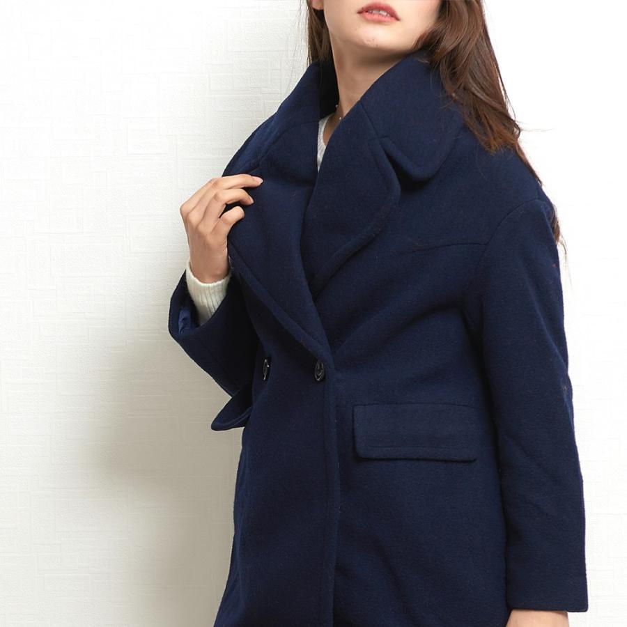 コート ビッグカラーコート レディース コート アウター ゆったり 定番ベーシック |  | 06