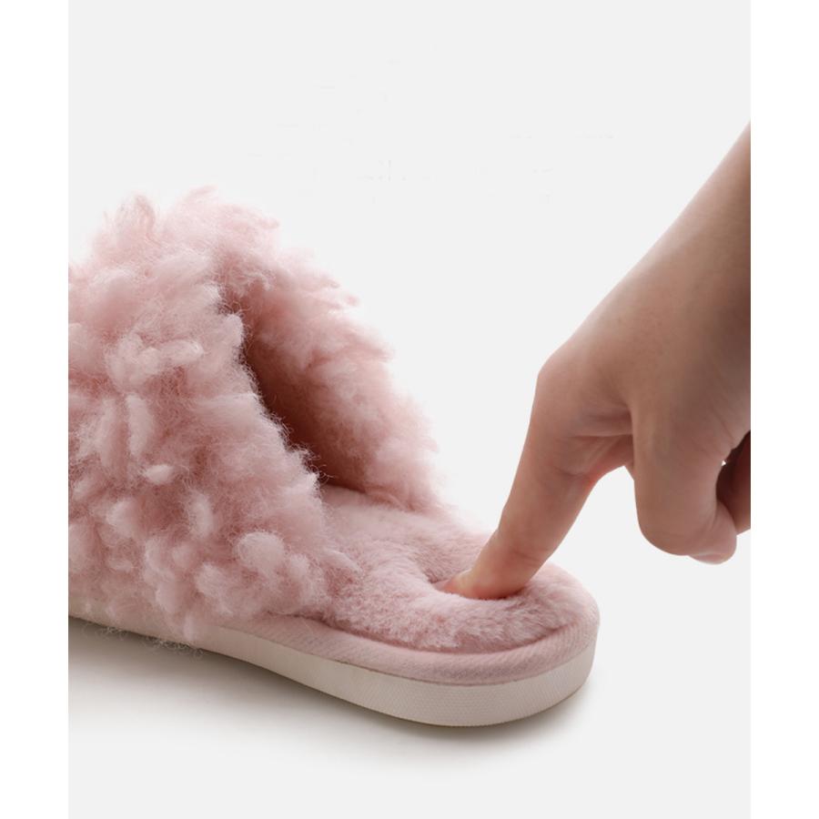 スリッパ おしゃれ もこもこ 部屋 リビング 来客用 お家 暖か あったか ふわふわ レディース かわいい 韓国 部屋用 |  | 18