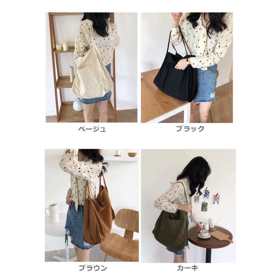 キャンバス トート a4 通勤 通学 キャンバス エコバッグ 軽量 大容量 ボケっと 折りたたみ 帆布 おしゃれ 可愛い エコバッグ |  | 13