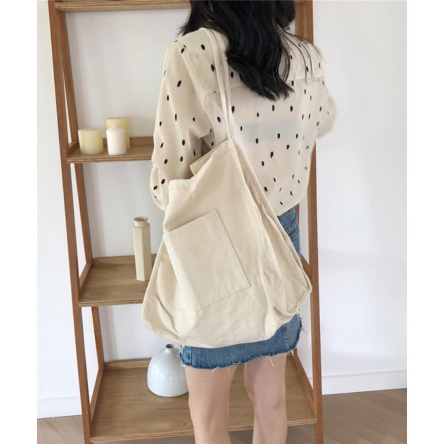 キャンバス トート a4 通勤 通学 キャンバス エコバッグ 軽量 大容量 ボケっと 折りたたみ 帆布 おしゃれ 可愛い エコバッグ |  | 04