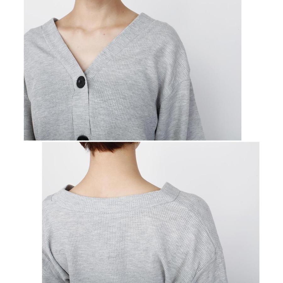 ワッフルショート丈カーディガン カーディガン レディース ショート ワッフル ワッフル生地 カーデ 羽織り トップス 春 夏 |  | 12