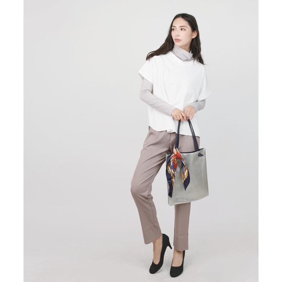 ワッフルVネックTシャツ Tシャツ レディース ワッフル トップス ワッフル生地 フレンチスリーブ タック カットソー 春 夏 【BELL】 |  | 04