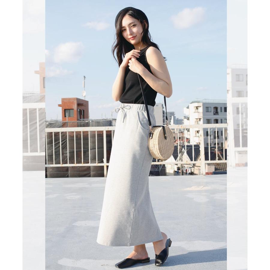 リブ編みタンクトップ タンクトップ リブ レディース トップス インナー タンク 無地 カットネック 【BELL】 |  | 03