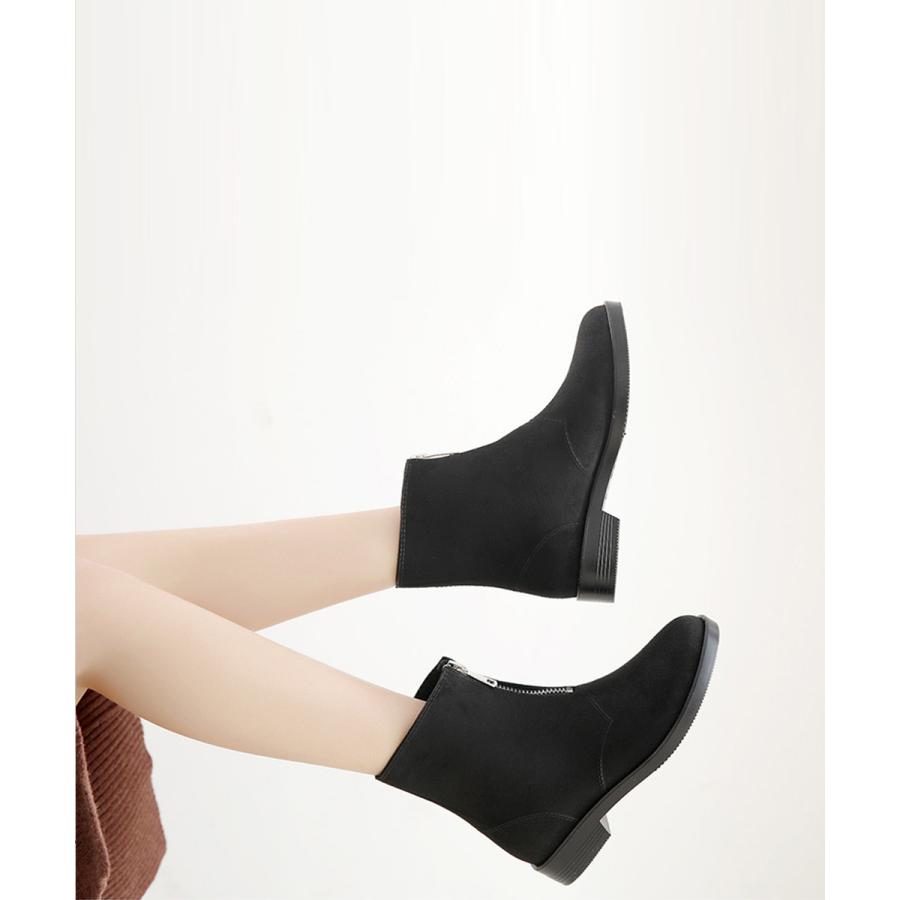 レインブーツ レディース ショート おしゃれ 通勤 ジッパー 可愛い 靴 軽量 防水 撥水 長靴 ブラウン ブラック ネイビー カーキ Aimoha Smmf187a Aimoha アイモハ Yahoo 店 通販 Yahoo ショッピング