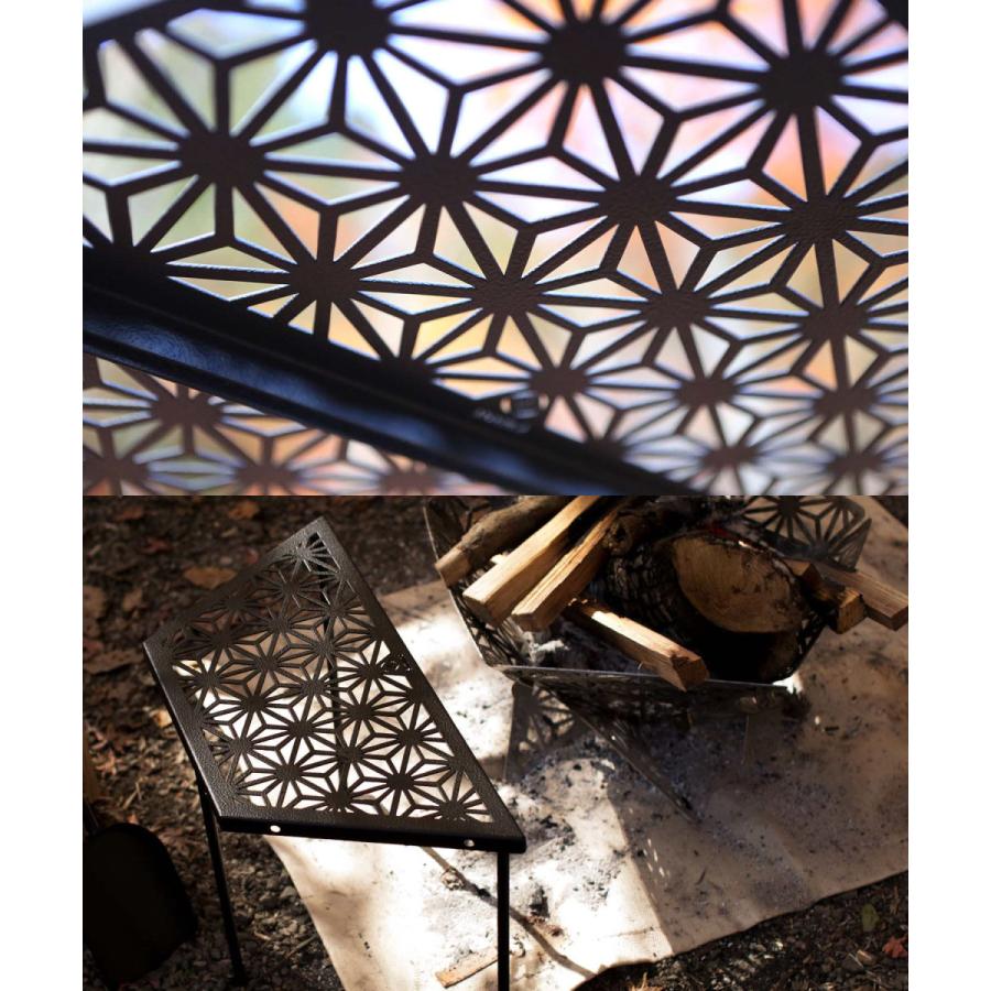 S'more(スモア) 和柄アウトドアテーブル　２枚セット Amazon | S'more(スモア) 和柄アウトドアテーブル2枚セット