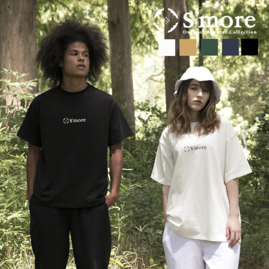 【S'more/Logo Tee】ロゴtシャツ｜moha