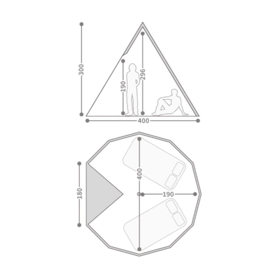 【S'more/Tippo400】ポリコットンテント |  | 12