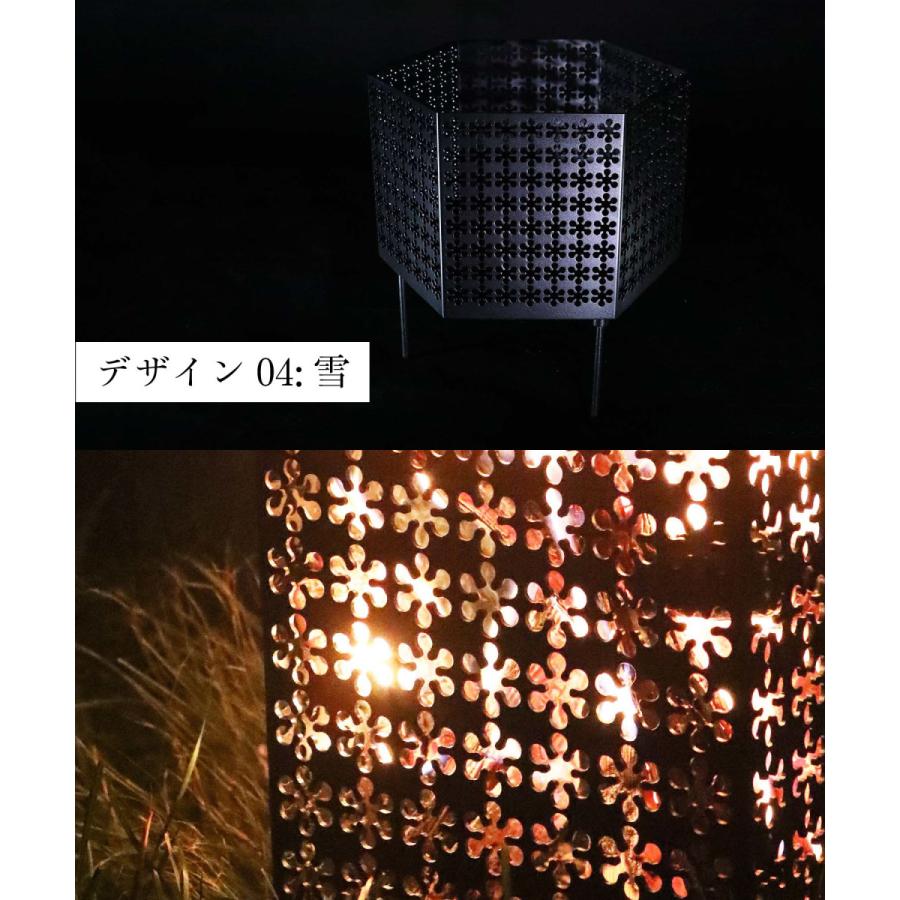 【Smore/六面焚火台 天板＆収納袋の3点セット】和柄六面焚火台 Smore/六面焚火台 天板＆収納袋の3点セット 和柄六面焚火台