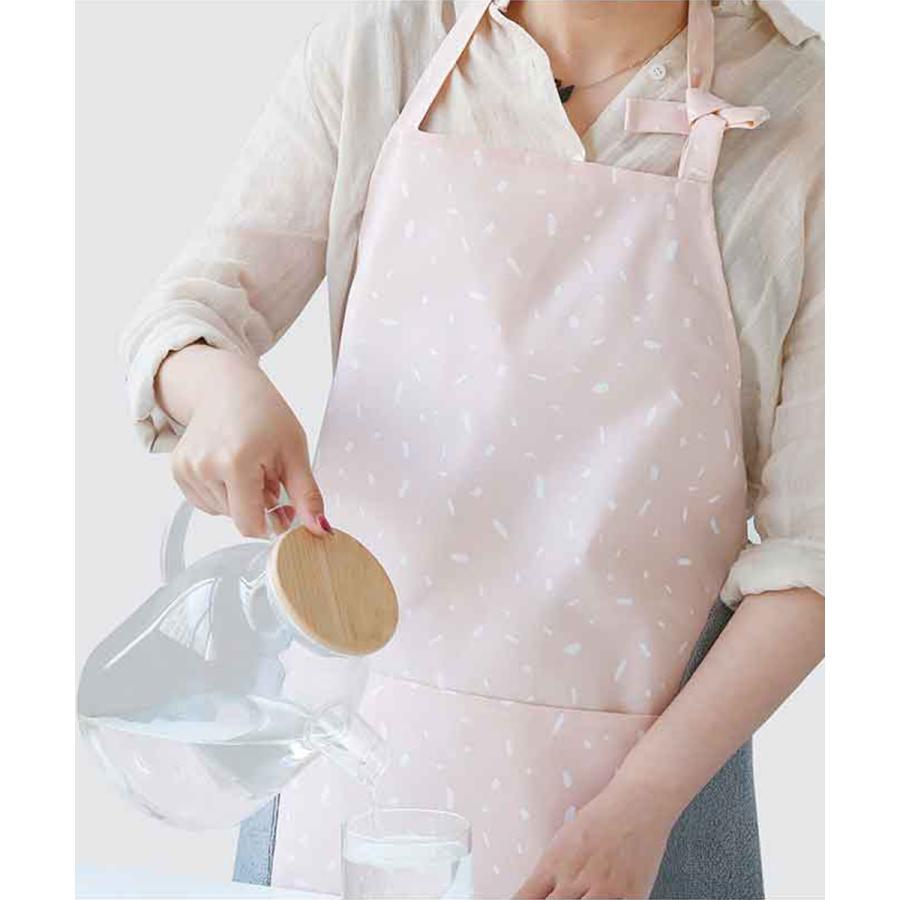 手拭き付きエプロン エプロン 可愛い おしゃれ ポケット 手拭き 便利 レディース メンズ ユニセックス 男女兼用 大きいサイズ ポリエステル ピンク グリーン |  | 05