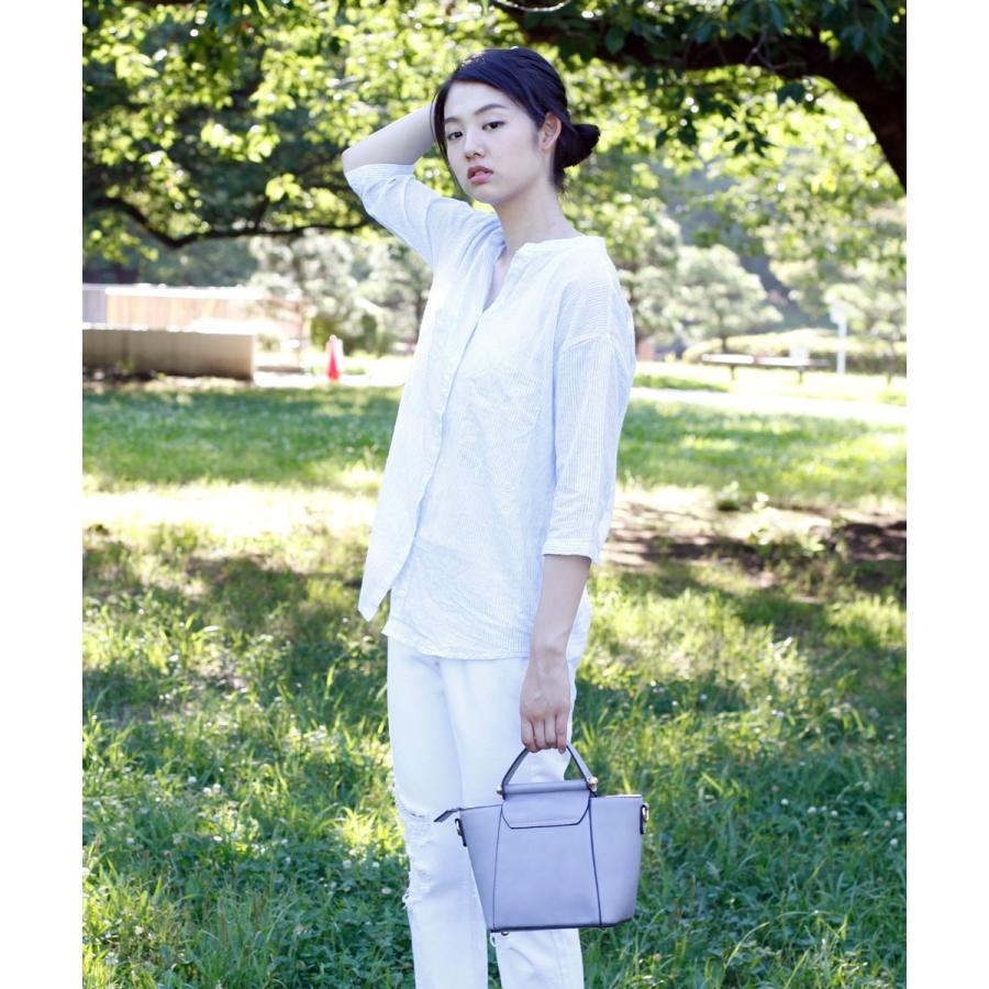 シャツ 綿 レディース ブラウス 抜き衿 カジュアル Yシャツ 綿 コットン オープンカラー |  | 07